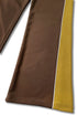 CYCLE LINE JERSEY PANTS -BROWN-